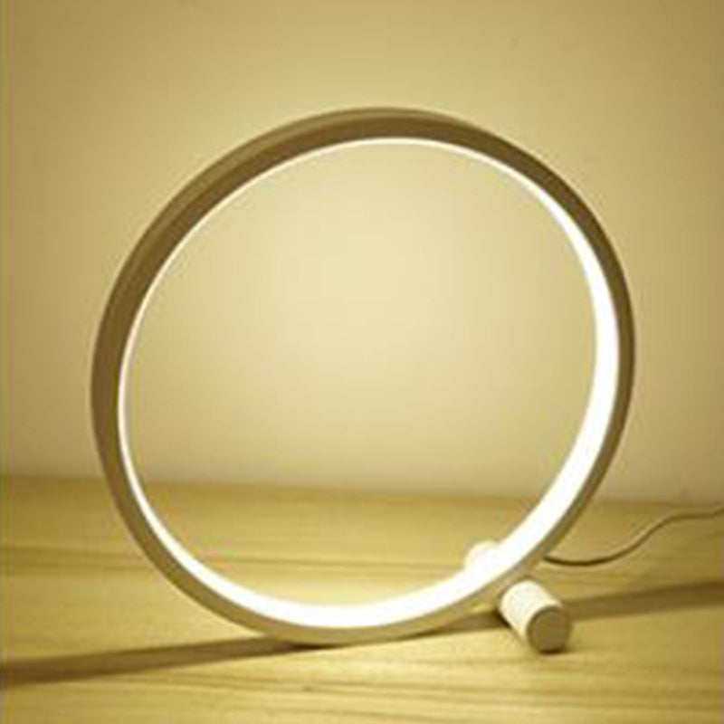 Modern Round LED Desk Lamp