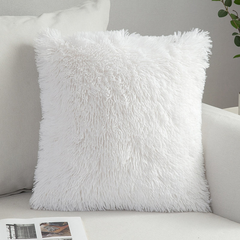 European Style Fringed Suede Pillowcase Bohemian Style