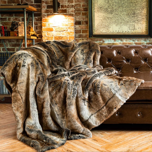 Aurista Flow Faux Fur Blanket-SOLD OUT